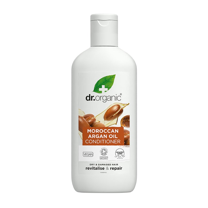 Dr Organic Μαλακτική Μαλλιών με Βιολογικό Έλαιο Argan 265ml